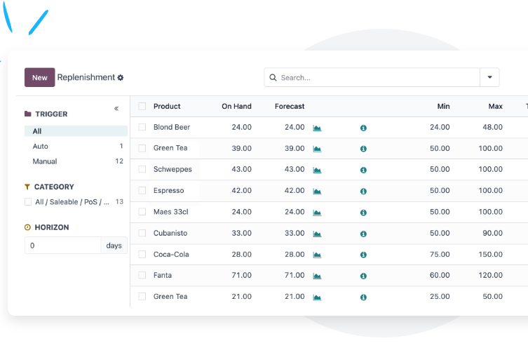 Distinta base e scarico intelligente con Odoo