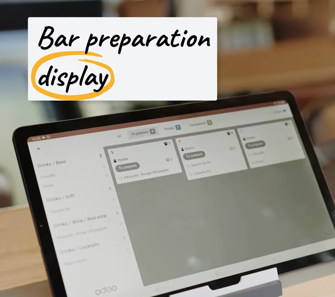 Kitchen Display System - Odoo