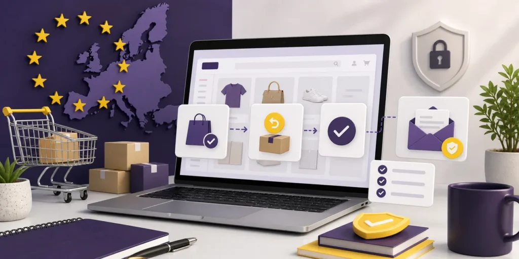 Come adeguare uno store Shopify alla funzione digitale di recesso UE con un approccio ibrido