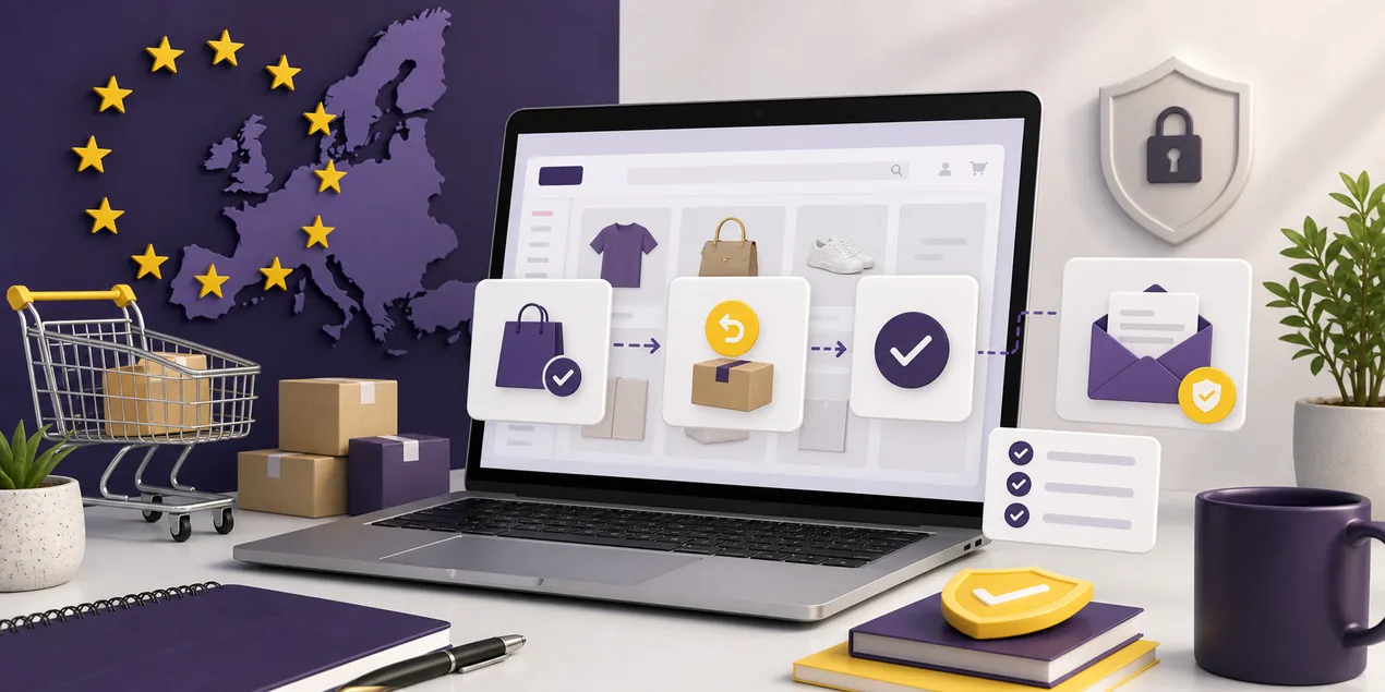 Come adeguare uno store Shopify alla funzione digitale di recesso UE con un approccio ibrido